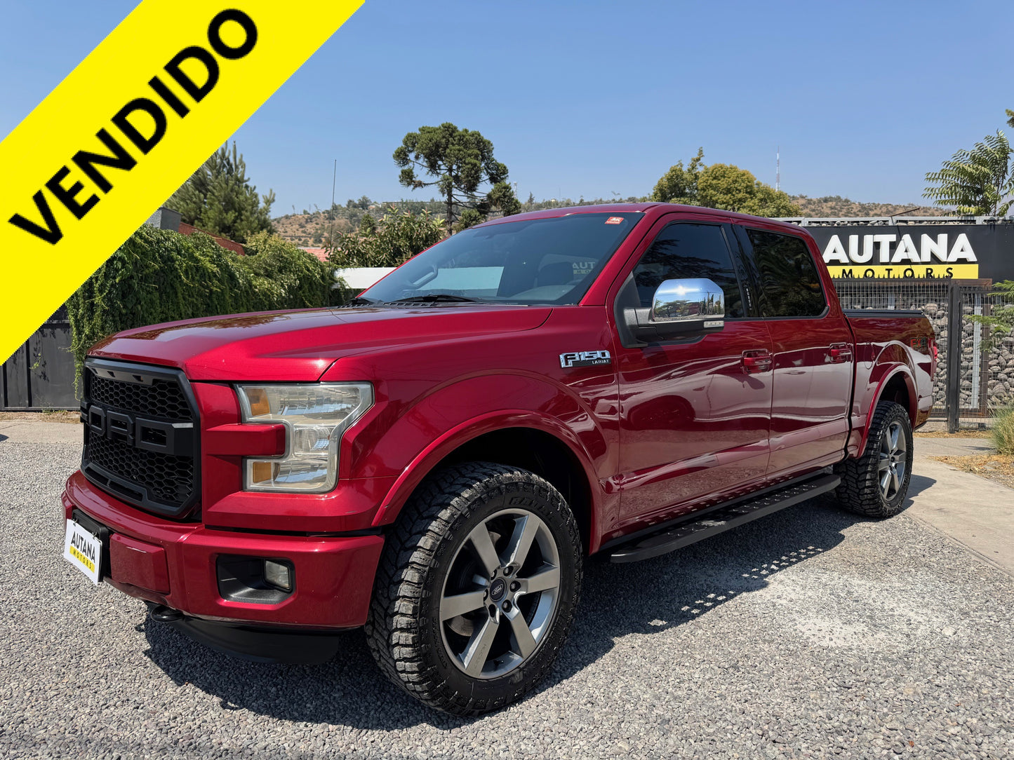 FORD F150 LARIAT SPORT FX4 2016