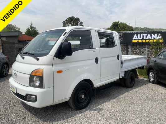 HYUNDAI PORTER DOBLE CABINA 2.5 2017